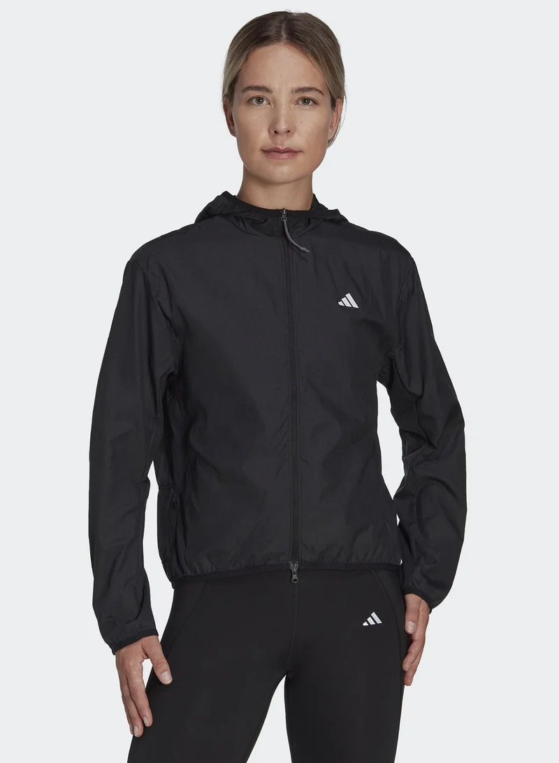 adidas جاكيت بياقة هودي