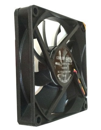Coolerguys 80x80x15mm 12v Fan 3 pin CG08015L12B2-3Y - Image 2