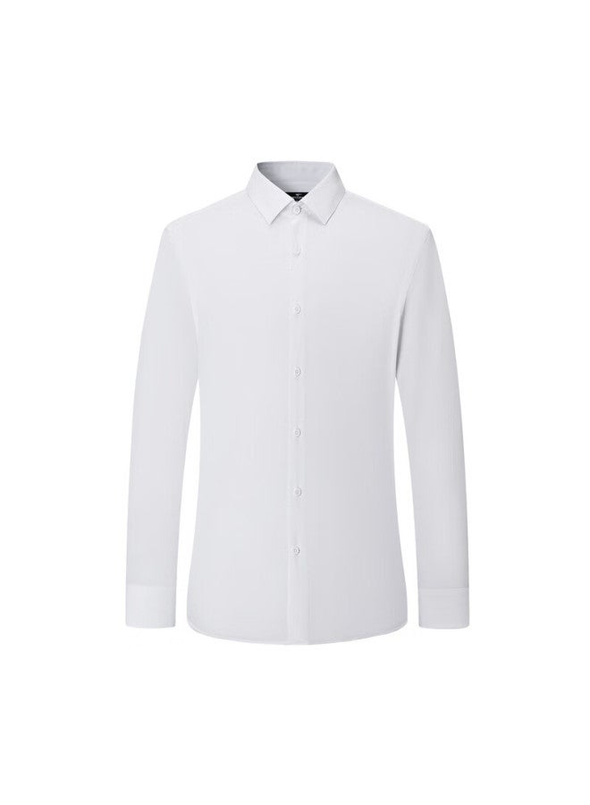Septwolves Seven Wolves Men's Long Sleeve Shirt Autumn Business Casual Wrinkle-free Easy Care Shirt For Young And Middle-aged Office Commuters Men's Wear - Image 2