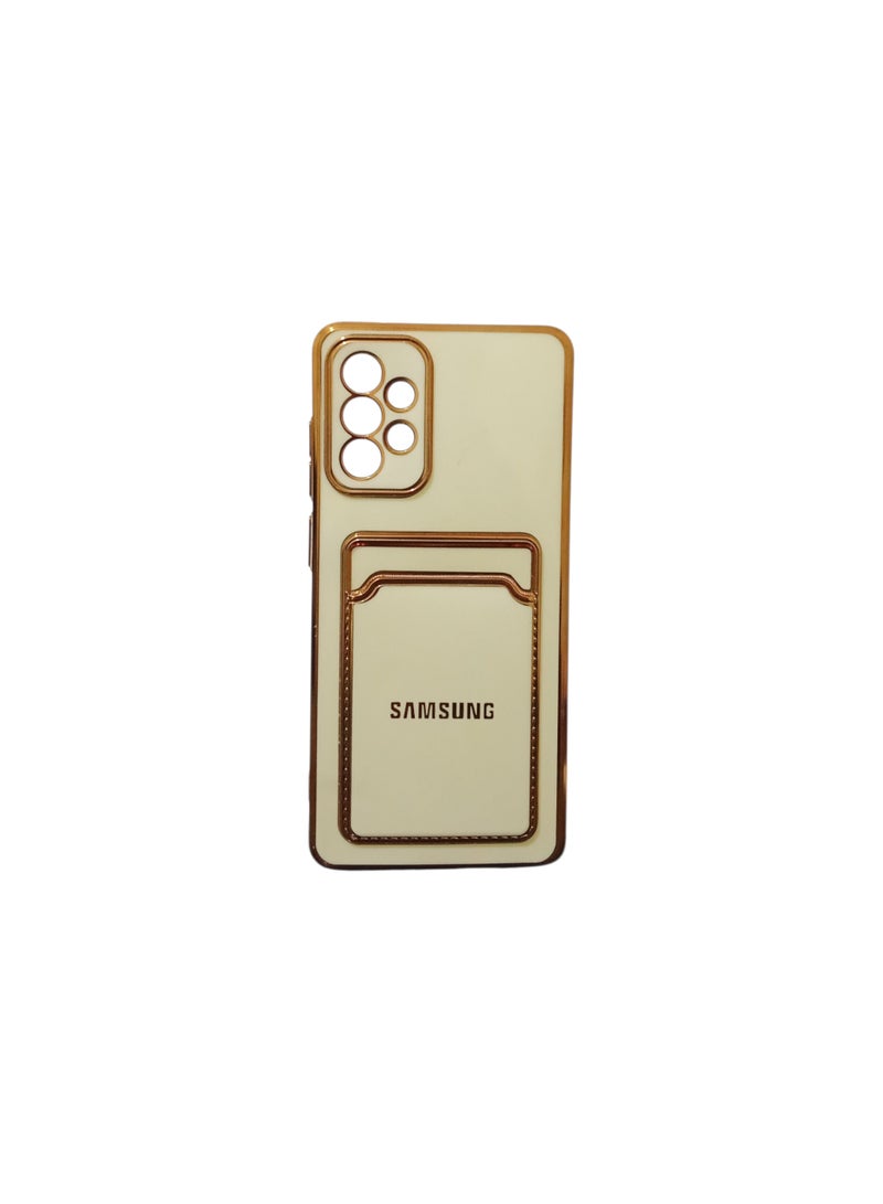Plastic Back Cover For Samsung Galaxy A73 Multi Color - Image 1