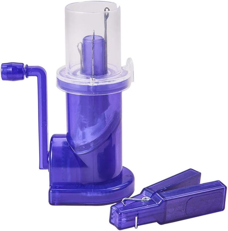 Snivy Snivy Knitting Machine for Adults DIY Hand Manual Knitting Tool Mini Spool Knitter Home Craft Kit for Spiral Loop Knot Fishtail Button Stonework  - Image 1