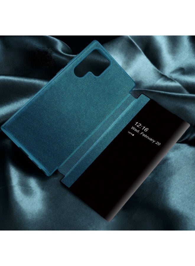 عام غطاء جلدي متوافق مع سامسونج جالكسي إس25 الترا - غطاء فليب جلدي رفيع جدًا بحماية كاملة ضد الصدمات والسقوط - Image 3