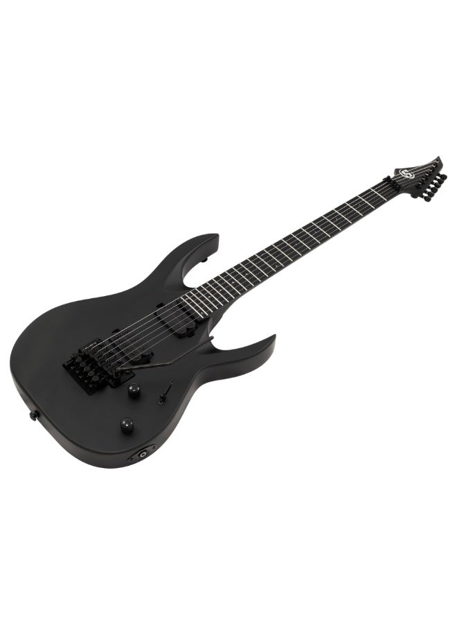 S by Solar AB4.6FRC Electric Guitar – Carbon Black Matte - Image 1