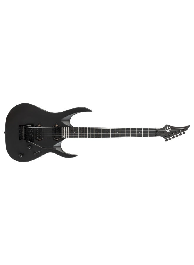 S by Solar AB4.6FRC Electric Guitar – Carbon Black Matte - Image 2