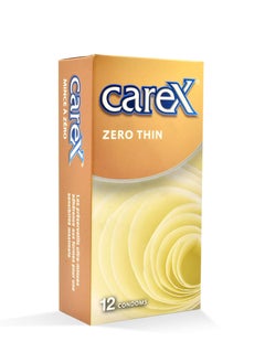 careX 12-Piece Zero Thin Condom 