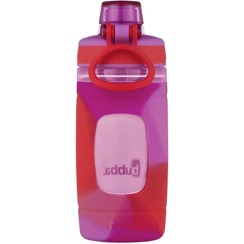 Bubba Flo Kids Water Bottle with Silicone Sleeve, 16oz., Watermelon and Wild Berry - Image 4