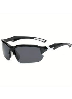 Polarized Cycling Sunglasses - UV400 Protection, Windproof Sports Glasses