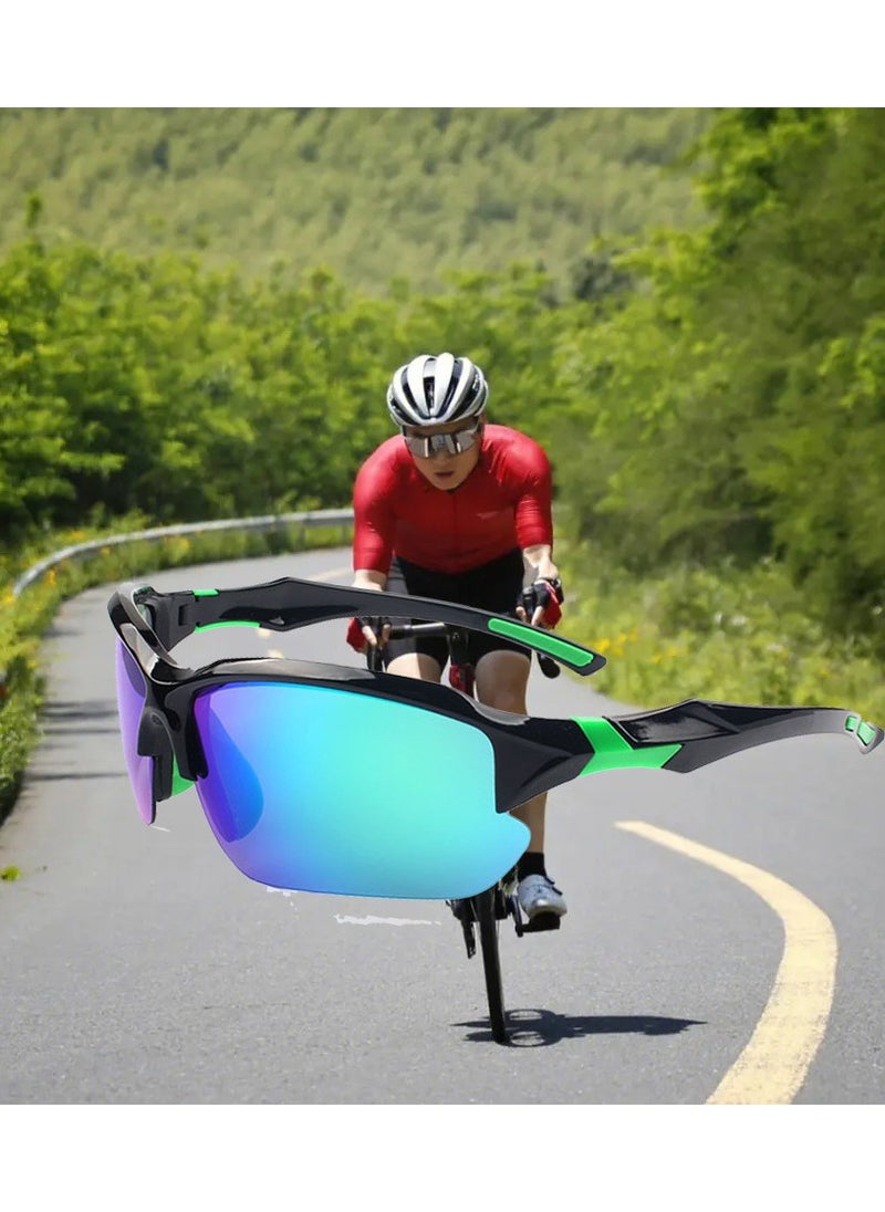 Ucanbe - Polarized Cycling Sunglasses - UV400 Protection, Windproof Sports Glasses - Image 1