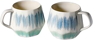 HOMVARE Homvare Porcelain Coffee Mug, Tea Cup, 2 Pack, 10 Ounces  - Image 1