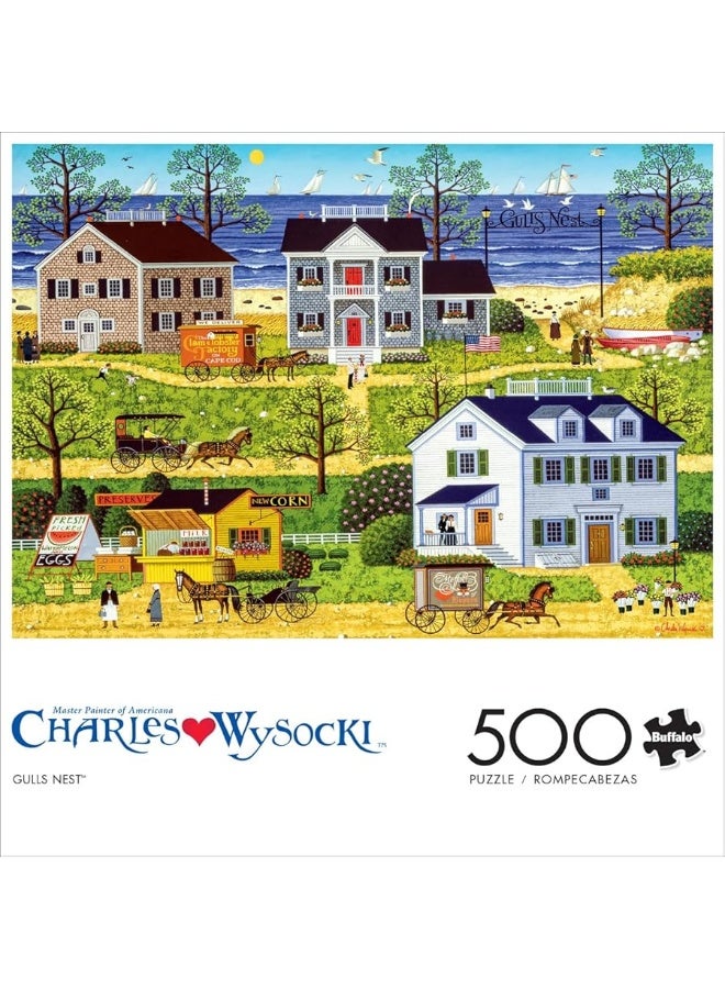 Buffalo Games ألعاب بوفالو - تشارلز ويسوكي - عش الغطاس - 500 قطعة لغز للبالغين لغز تحدي مثالي لليالي الألعاب - Image 2