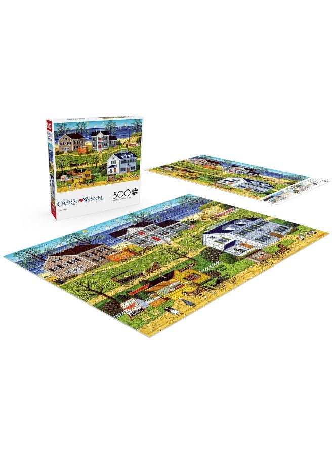 Buffalo Games ألعاب بوفالو - تشارلز ويسوكي - عش الغطاس - 500 قطعة لغز للبالغين لغز تحدي مثالي لليالي الألعاب - Image 1