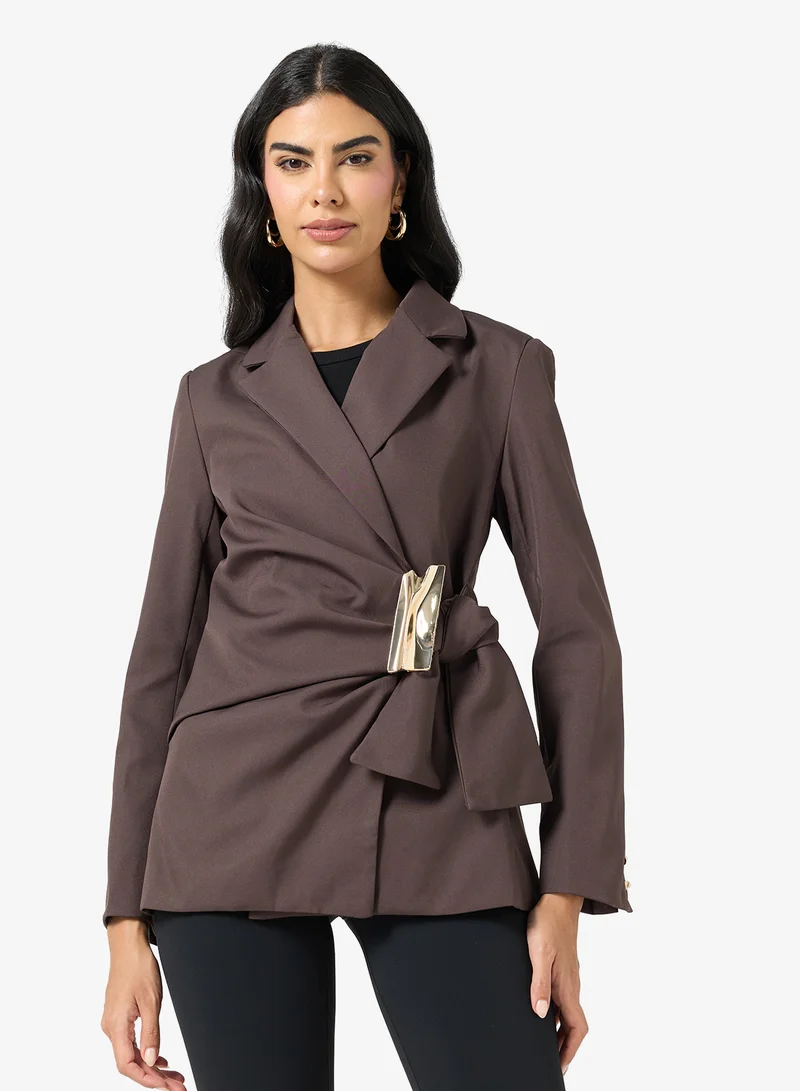 Belted Blazer