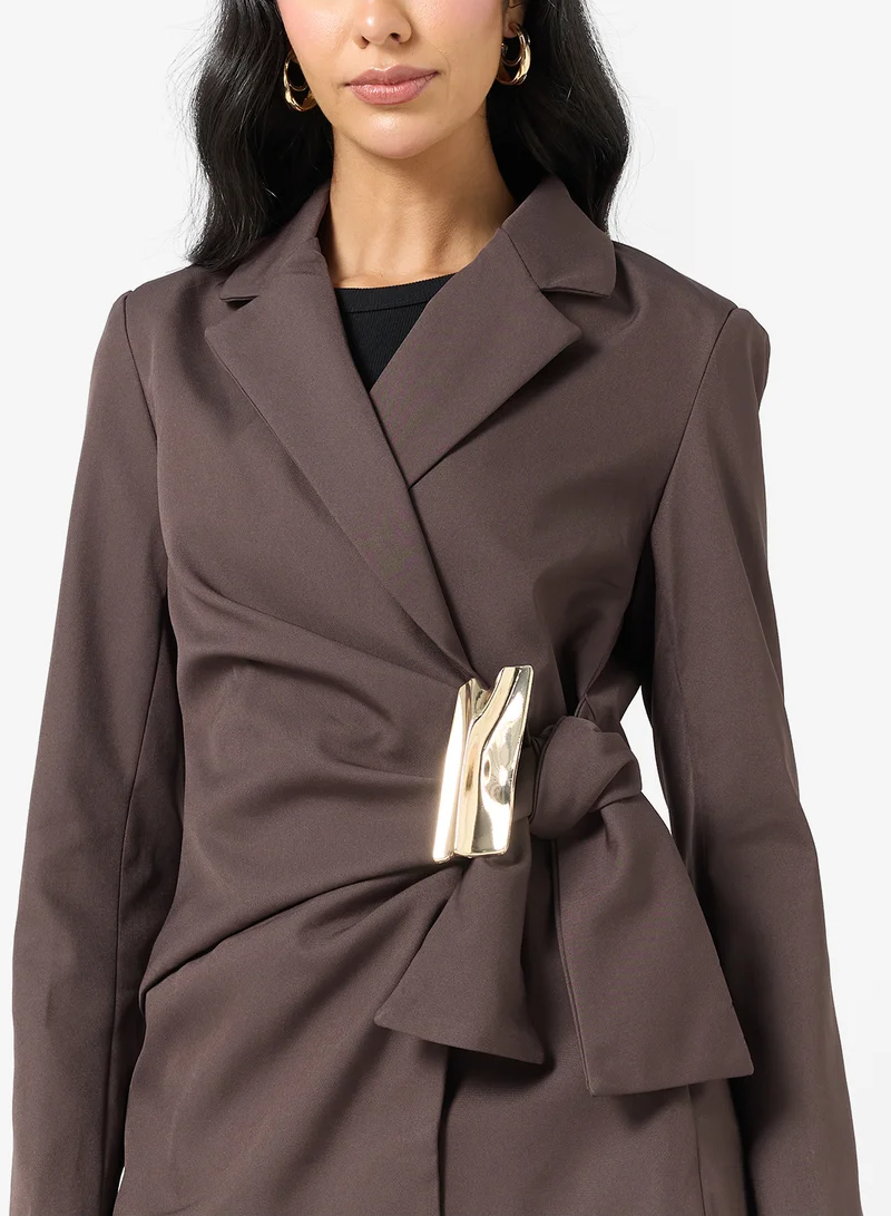 Ella  Belted Blazer for Women | Best Price UAE