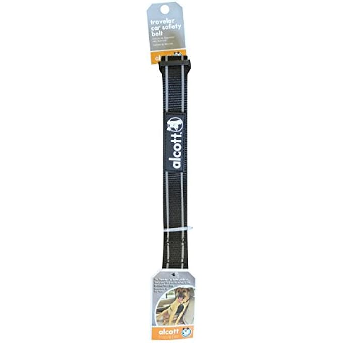 alcott traveller car safety belt, one size, black - Image 3