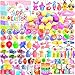 OCTERIC 360 Pcs Prefilled Easter Egg Toys Set Include 120 Pastel Color Plastic Eggs Filled with 240 Assorted Mini Novelty Toys and Stickers for Easter Hunt Basket Stuffers Party Favors for Kids Boys Girls - Image 2