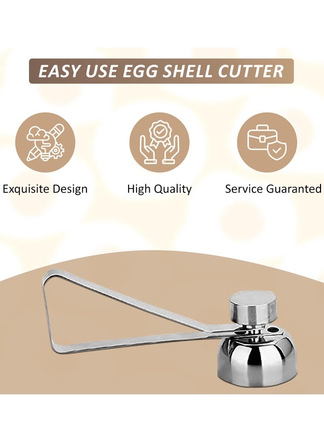 Stainless Steel Egg Topper, Egg Opener Kitchen Gadget For Raw Or Soft Hard Boiled Egg, Dishwasher Safe - Image 5