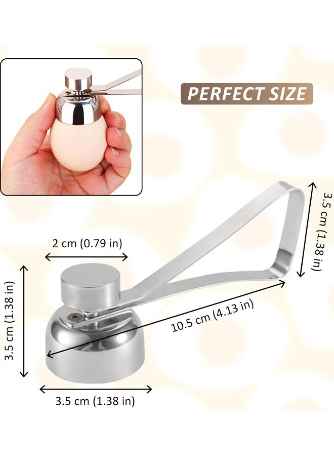 Stainless Steel Egg Topper, Egg Opener Kitchen Gadget For Raw Or Soft Hard Boiled Egg, Dishwasher Safe - Image 2