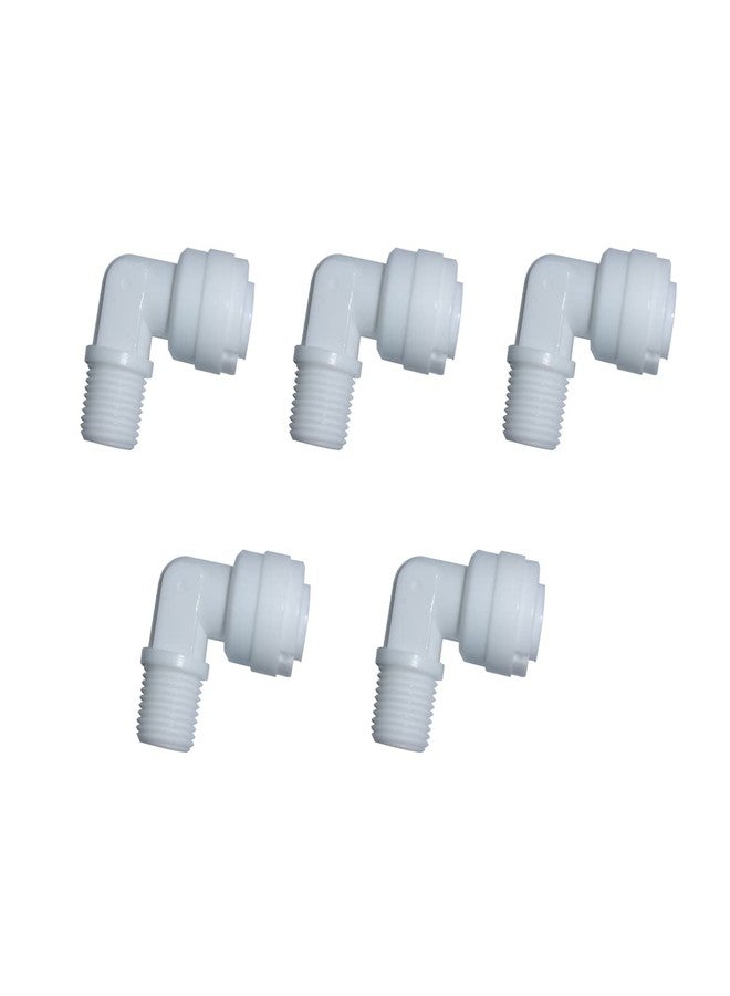 YZMSZ YZM Quick Connect fittings RO Water Filters (5pack, Elbow, 1/8" Male x 1/4" OD tube) - Image 1