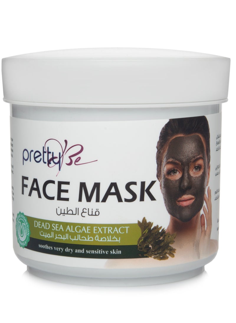 Pretty Be Mud Mask With Dead Sea Algae Extract for Dry and Sensitive Skin 600 ml