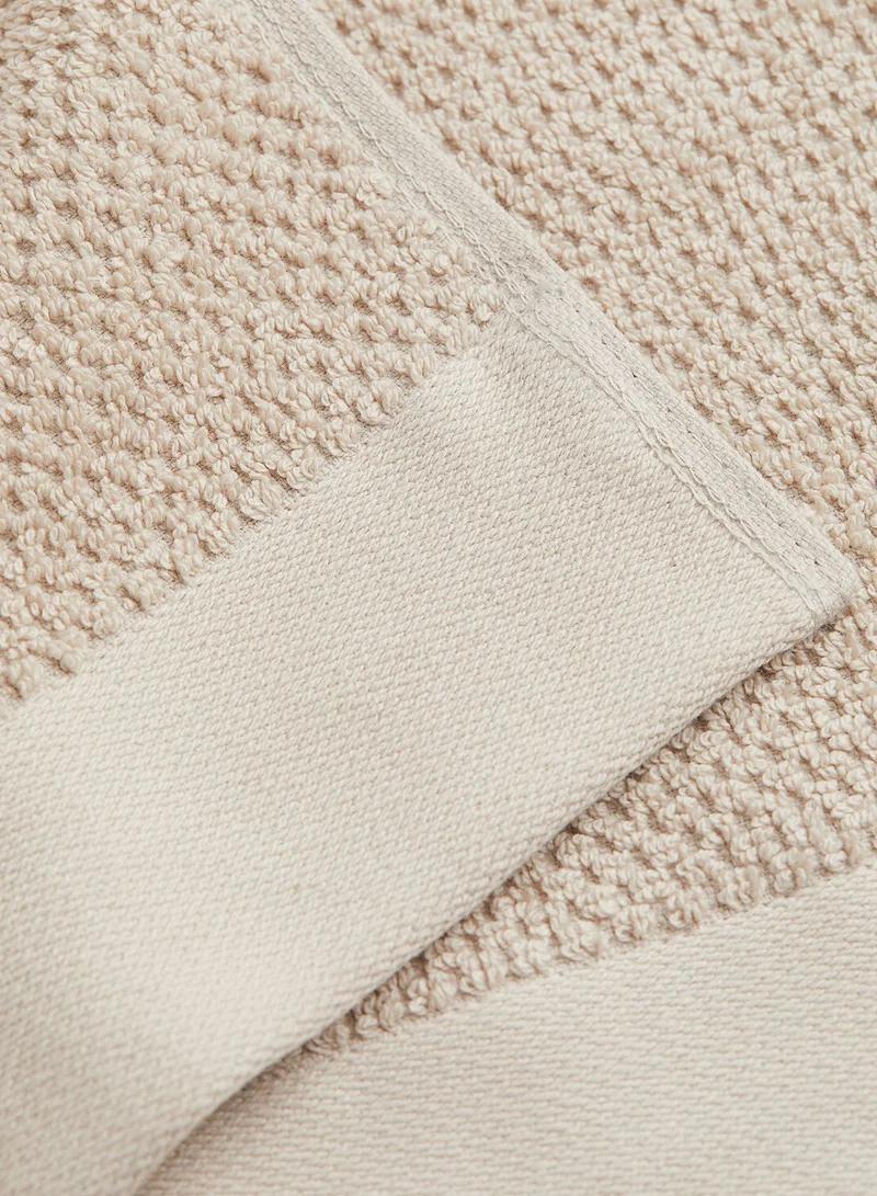 اتش اند ام 2-Pack Cotton Terry Guest Towels-30X50