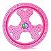 Wandrola Flying Disc Dog Sport Toy with Flashing LED Lights Light Up Pet Disk for Ultimate Night Time Play Pink - Image 3