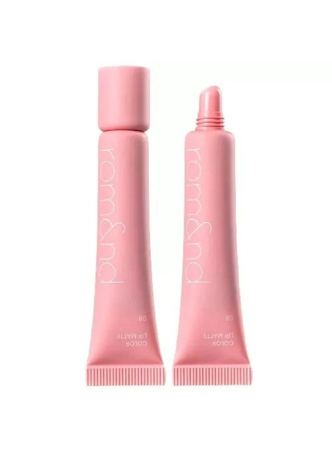 Rom&nd Matte Color Lip, Butter Pink 08, 8g