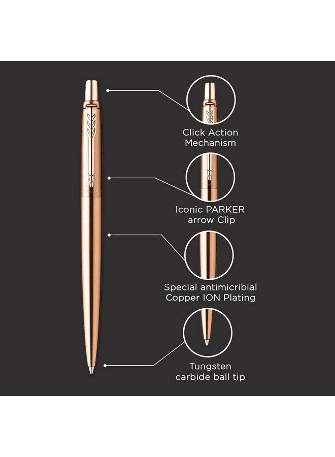 PARKER Parker Jotter Antimicrobial Cion Coated Ball Pen| Ink Color - Blue | Special Gift For Employees | Leading Pen For Corporate  - Image 3