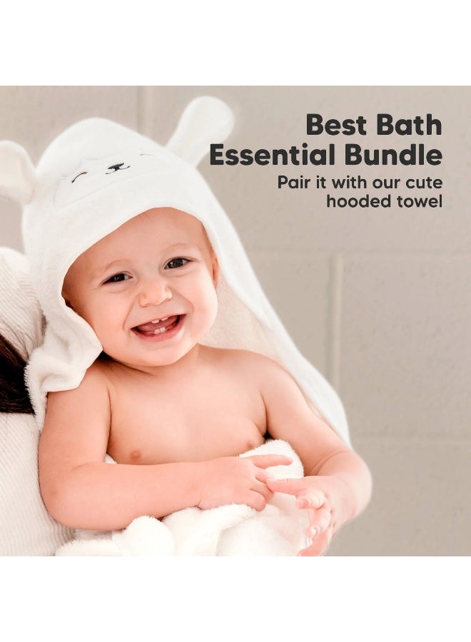 KeaBabies Deluxe Baby Washcloths, Soft and Gentle on Sensitive Skin, Heather - Image 5