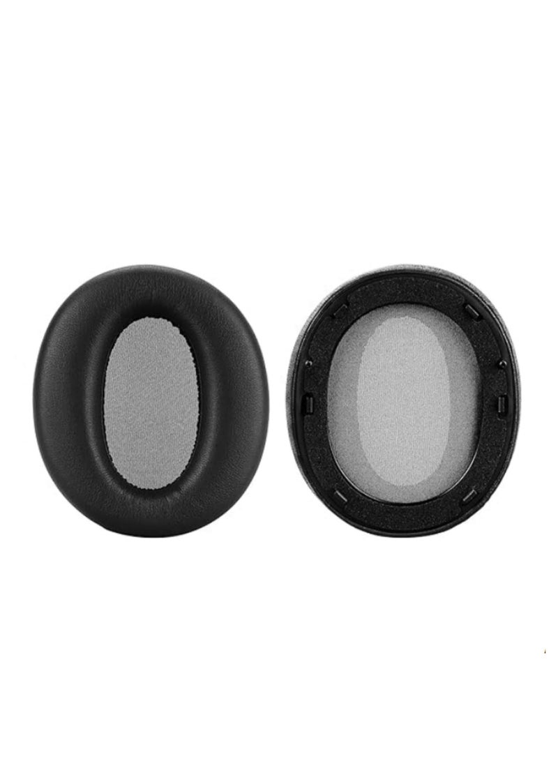 1Pair Easily Replaced Earmuffs For edIFIER W820NB Headphone Earpads With Buckle Earpads For Edifier W820NB Headphone Cover Replacement Black - Image 3