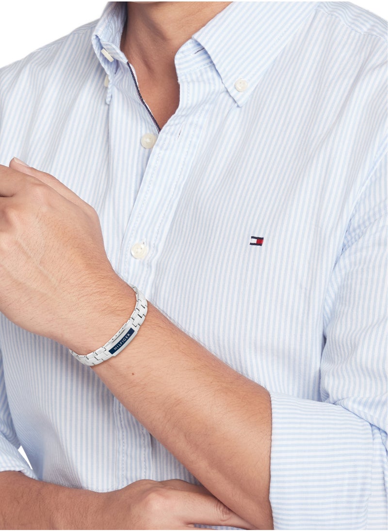 TOMMY HILFIGER - Tommy Hilfiger Men's Silver Link Bracelets - 2790485 - Image 1