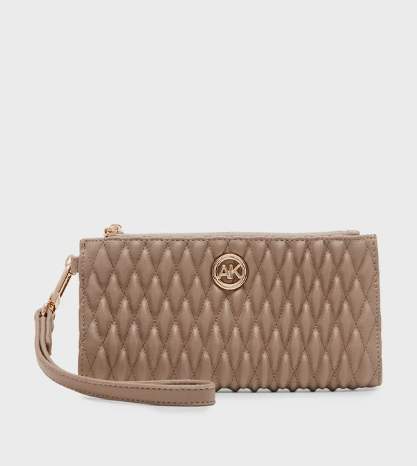 ان كلاين Anne Klein Quilted Bi-fold Long Wallet