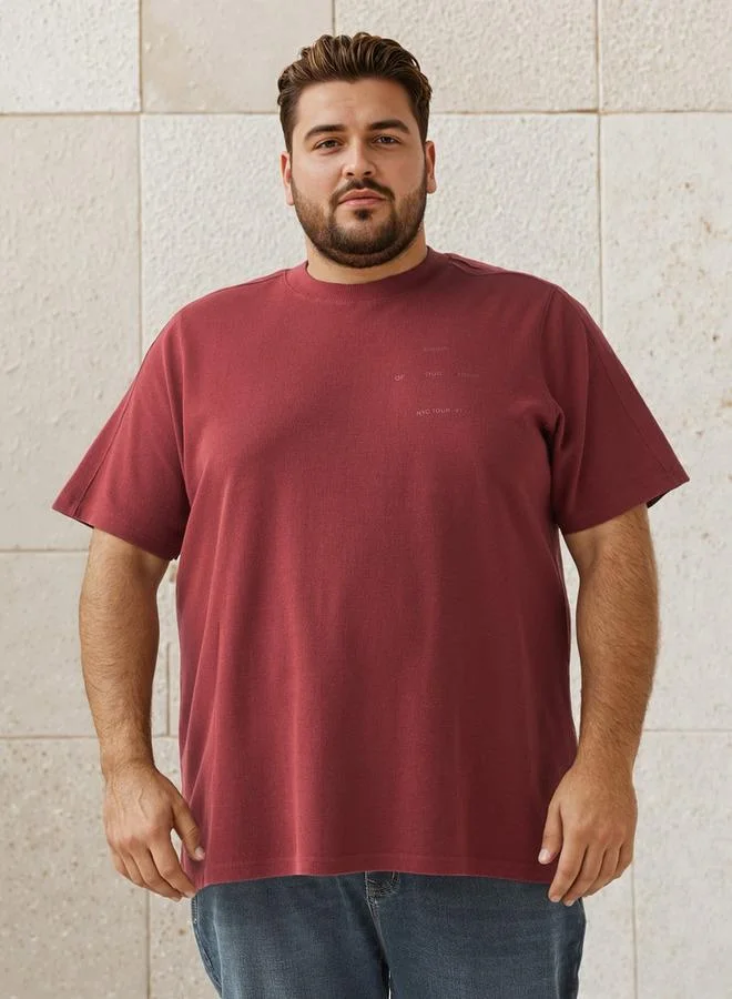 Plus Size Printed T-shirt