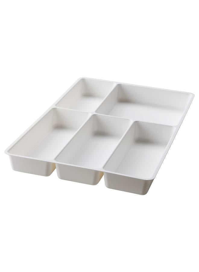 Zaboon Cutlery tray, white, 31x50 cm - Image 1