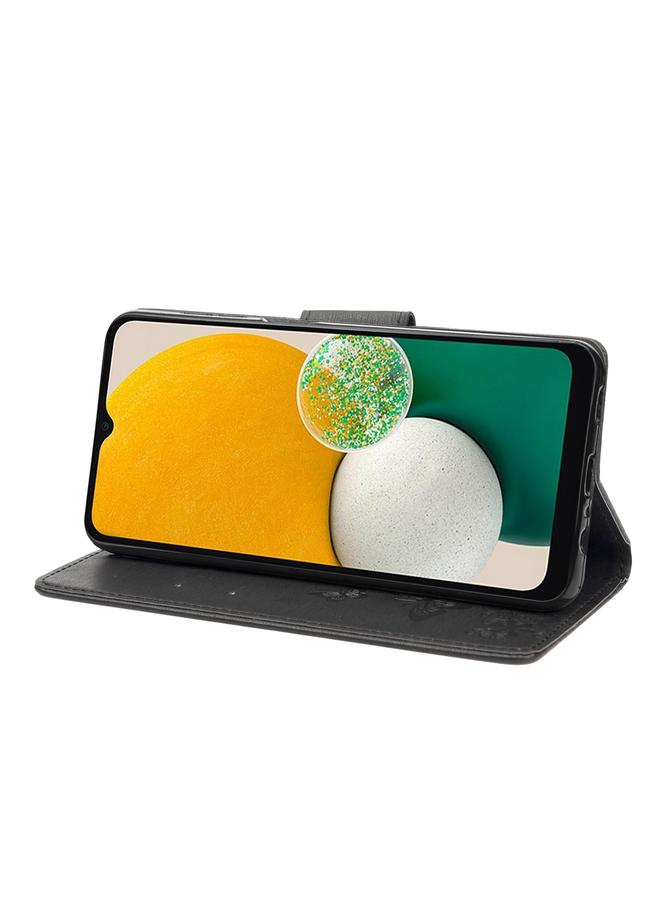 S-TOP Case For Samsung Galaxy A14 5G Butterfly Embossed Horizontal Flip Leather Phone Case - Image 5