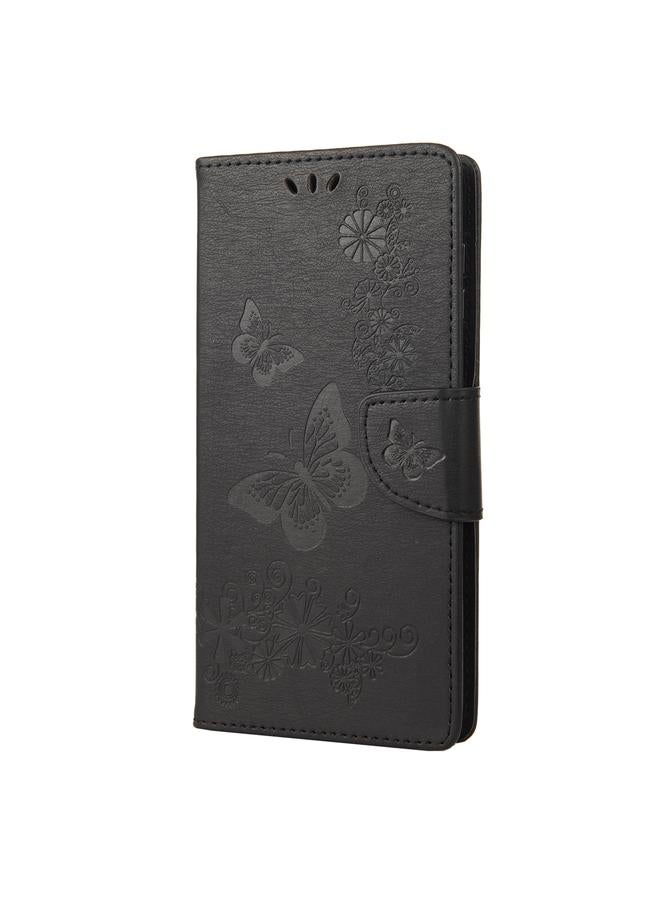 S-TOP Case For Samsung Galaxy A14 5G Butterfly Embossed Horizontal Flip Leather Phone Case - Image 2
