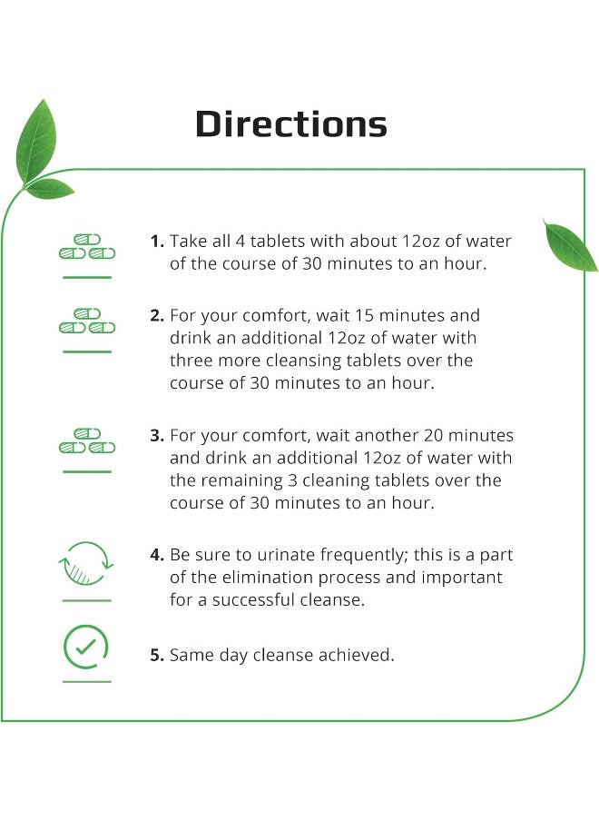 Herbal Clean - Same-Day Detox Portable And Discreet 10 Tablets - Image 1