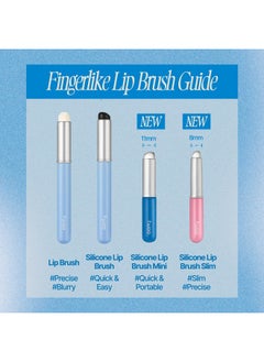 fwee fwee Fingerlike Silicone Lip Brush | Multi-purpose Makeup Blending Brush with Lid  - Image 3