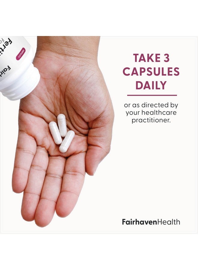 Fairhaven Health FertileCM Fertility Supplement for Women, Capsules - Fertile Cervical Mucus, Ovulation Cycle, Includes L-Arginine, N-Acetyl-Cysteine, Grape Seed Extract and Vitamin C - 90 Capsules - Image 4