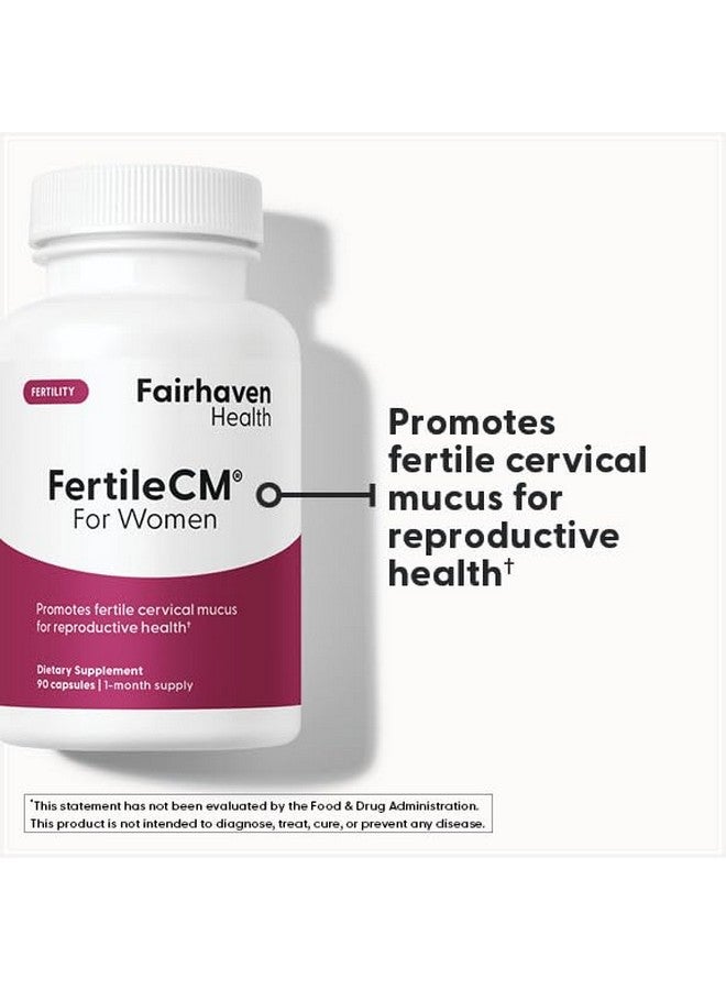 Fairhaven Health FertileCM Fertility Supplement for Women, Capsules - Fertile Cervical Mucus, Ovulation Cycle, Includes L-Arginine, N-Acetyl-Cysteine, Grape Seed Extract and Vitamin C - 90 Capsules - Image 5