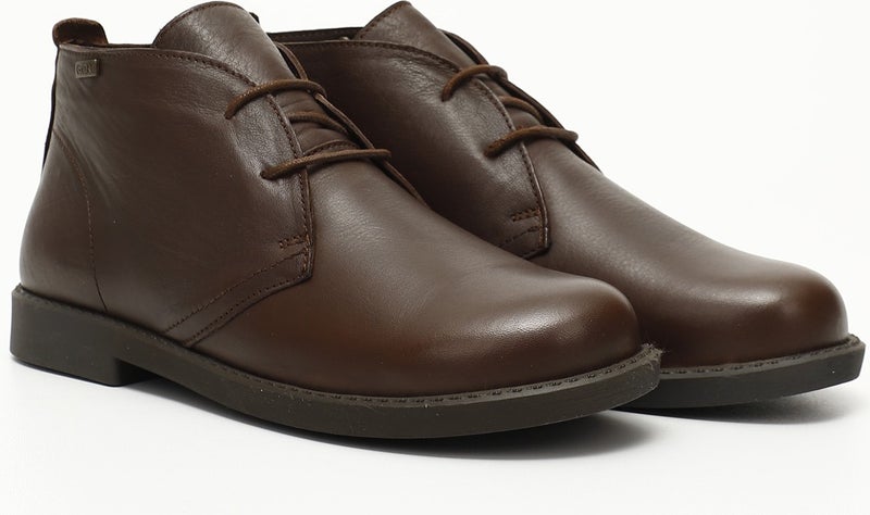 Gönderi(r) Gön Genuine Leather Wide Toe Lord Mold Rubber Sole Lace-Up Women's Boots 51423  - Image 3