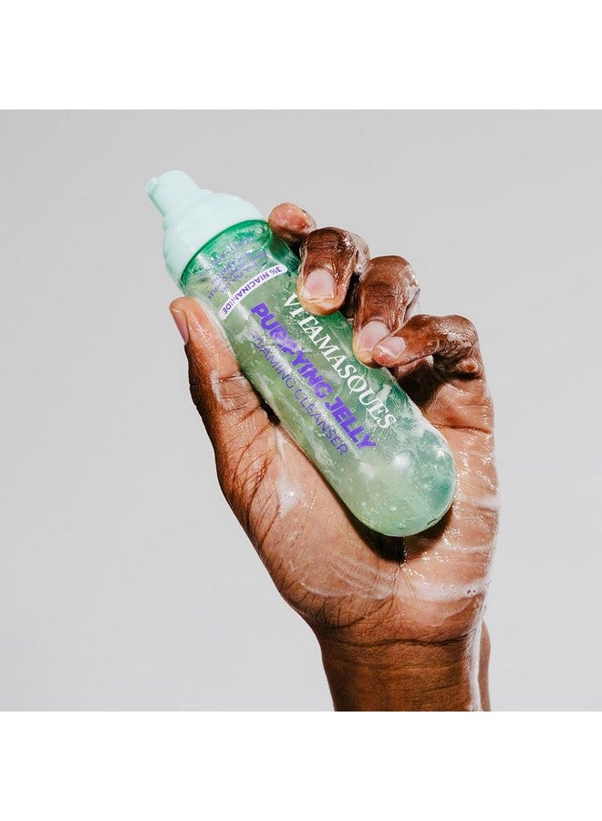 Vitamasques Purifying Jelly Foaming Cleanser Brightens and Hydrates Skin Facial Cleanser - 4.05 fl oz - Image 2