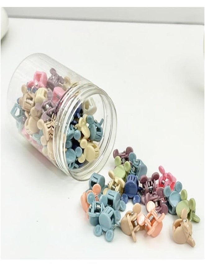 Feilguee 50 PCS Mini Claw Clips Small Hair Clips,Barrettes Hair Accessories Colorful Cute Hair Accessories for Women - Image 5