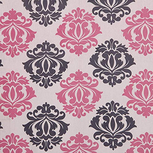 UNIBLISS Classic 144 TC 100% Cotton Single Bed Sheet with Pillow Cover (Pink, Single) - Image 2