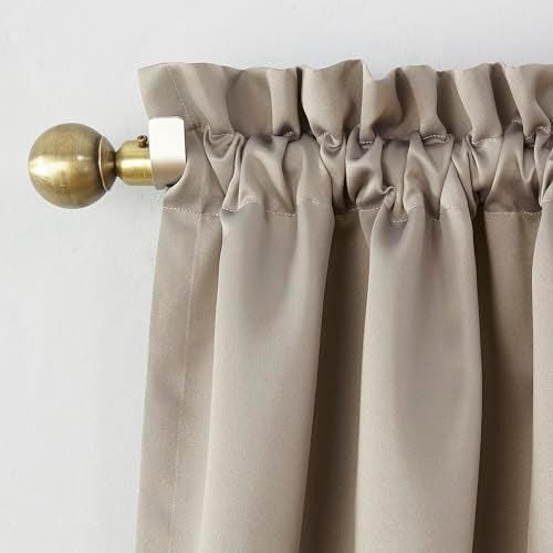 Sun Zero Barrow Energy Efficient Rod Pocket Curtain Panel Pair - Image 3