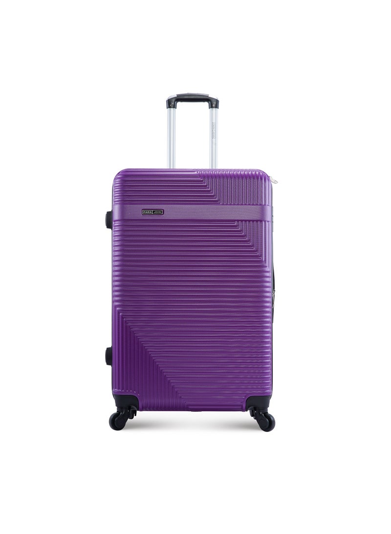 PARAJOHN Neto Cabin size ABS Hardside Spinner Luggage Trolley 20 Inch Purple - Image 1