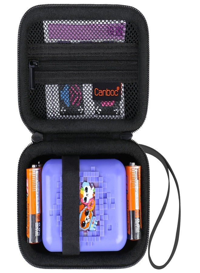 Canboc Carrying Travel Case Compatible with Bitzee Interactive Toy Digital Pet and Case, Virtual Electronic Pets Kids Toys Storage Bag, Black (Case Only) - Image 1