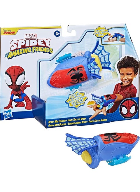Marvel Web Slinger Role Play Toy Fabric Extends Retracts Easy To Use Ages 3 Up Frustration Free Packaging Multicolour F14645L0