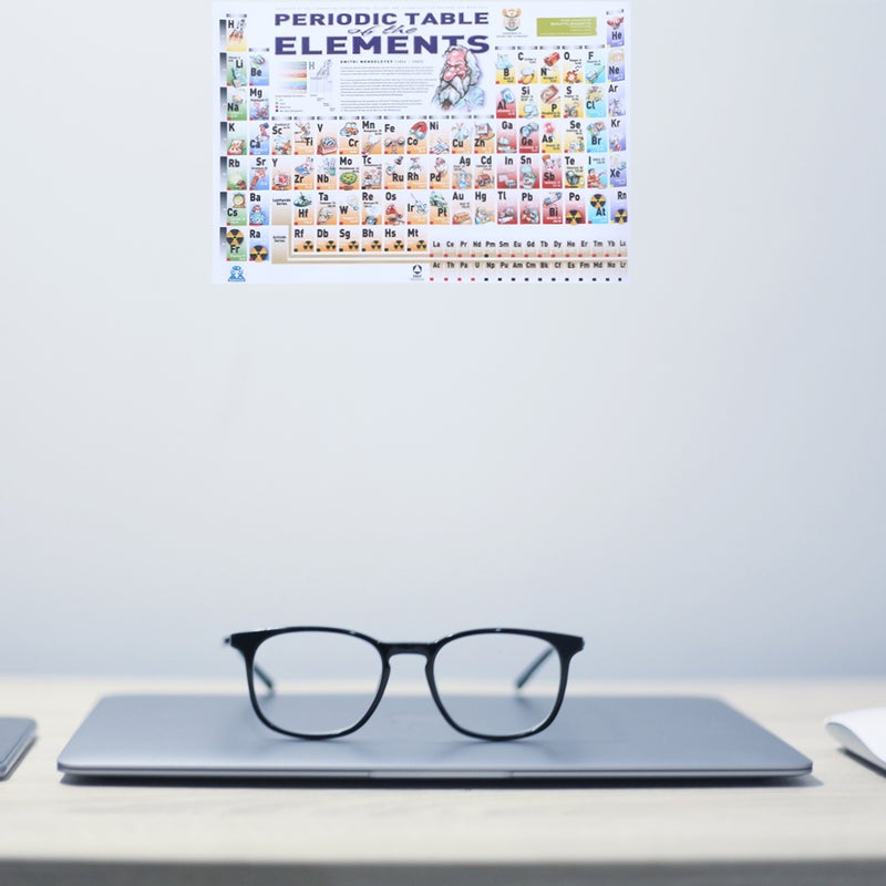 8 Pcs 20x30cm Wall Art Picture Chemical Science Poster Table of The Elements Poster for School Office Teacher - Image 5