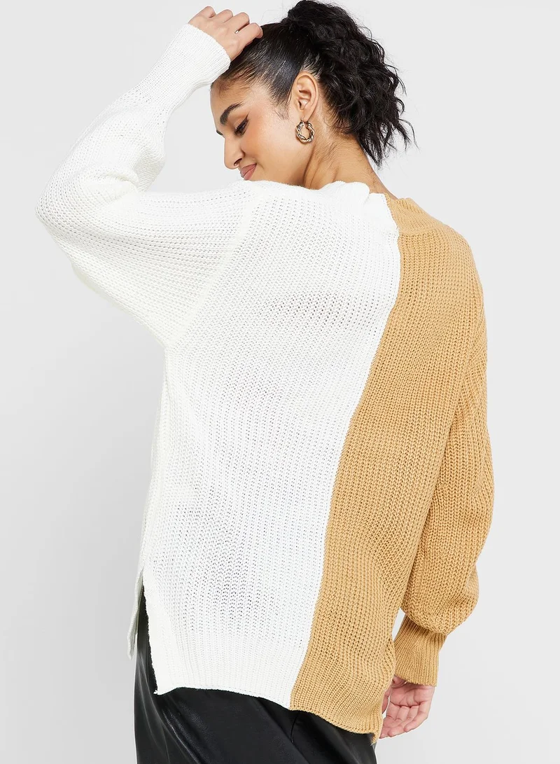 ELLA Colorblock Sweater