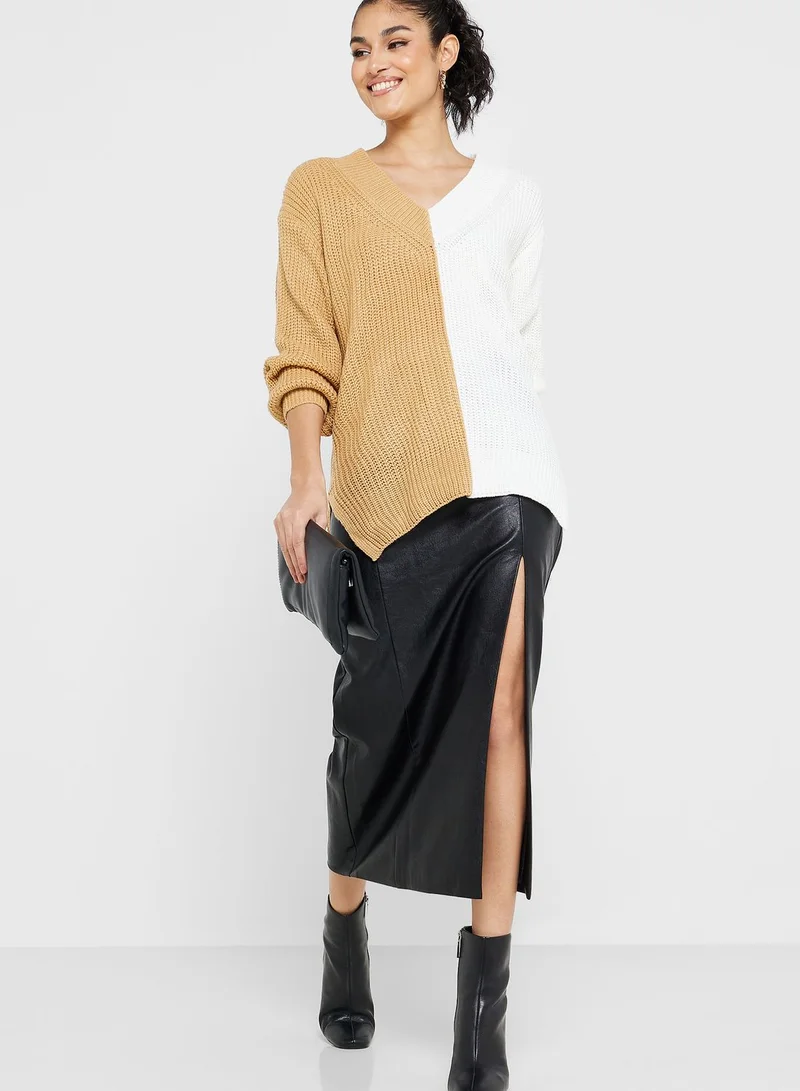 ELLA Colorblock Sweater